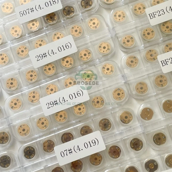 05# (First Gen) 11E-505757 / 11E-058250 Common Rail Valve Plate | Titanium Alloy Golden Coating Diesel Injector Valve Core suppliers